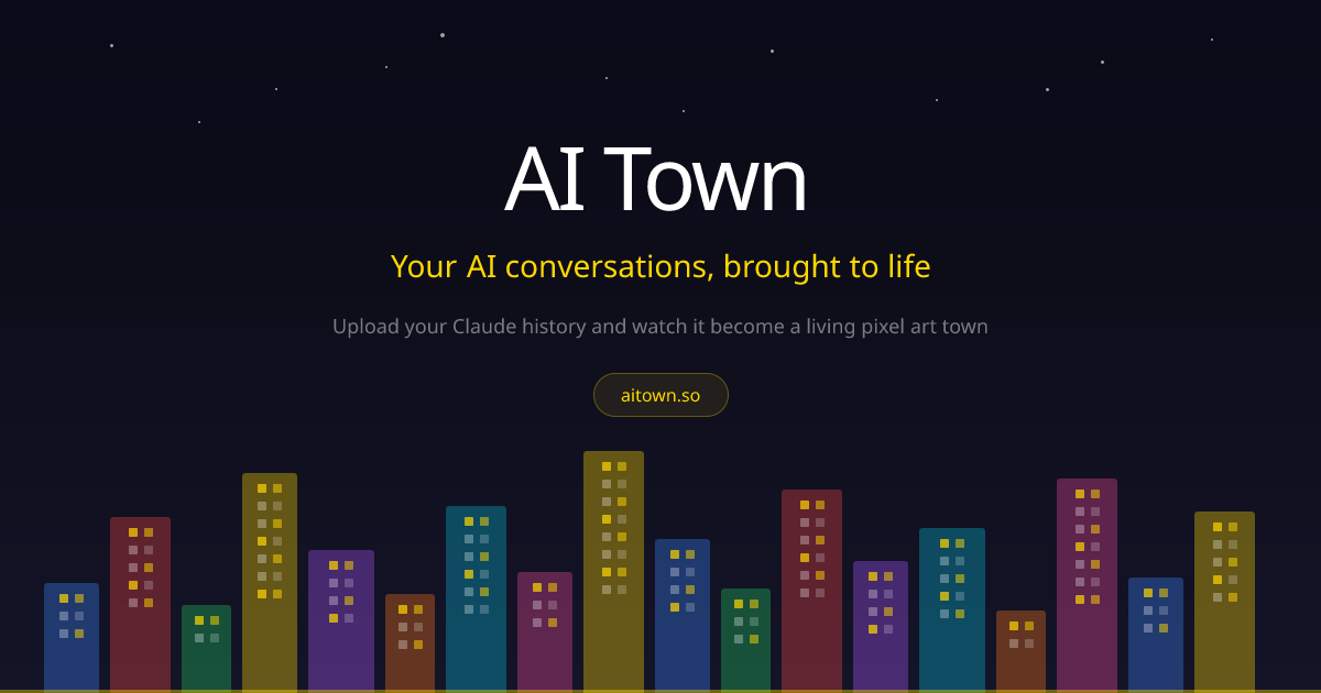 AI Town Banner